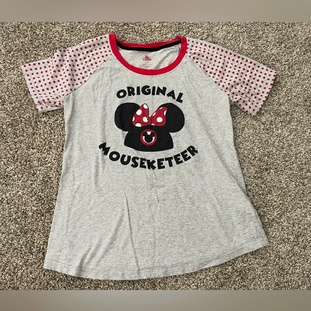 Women’s Disney Store “Original Mouseketeer” Minnie Mouse Pajama Set Size M - Picture 2 of 10